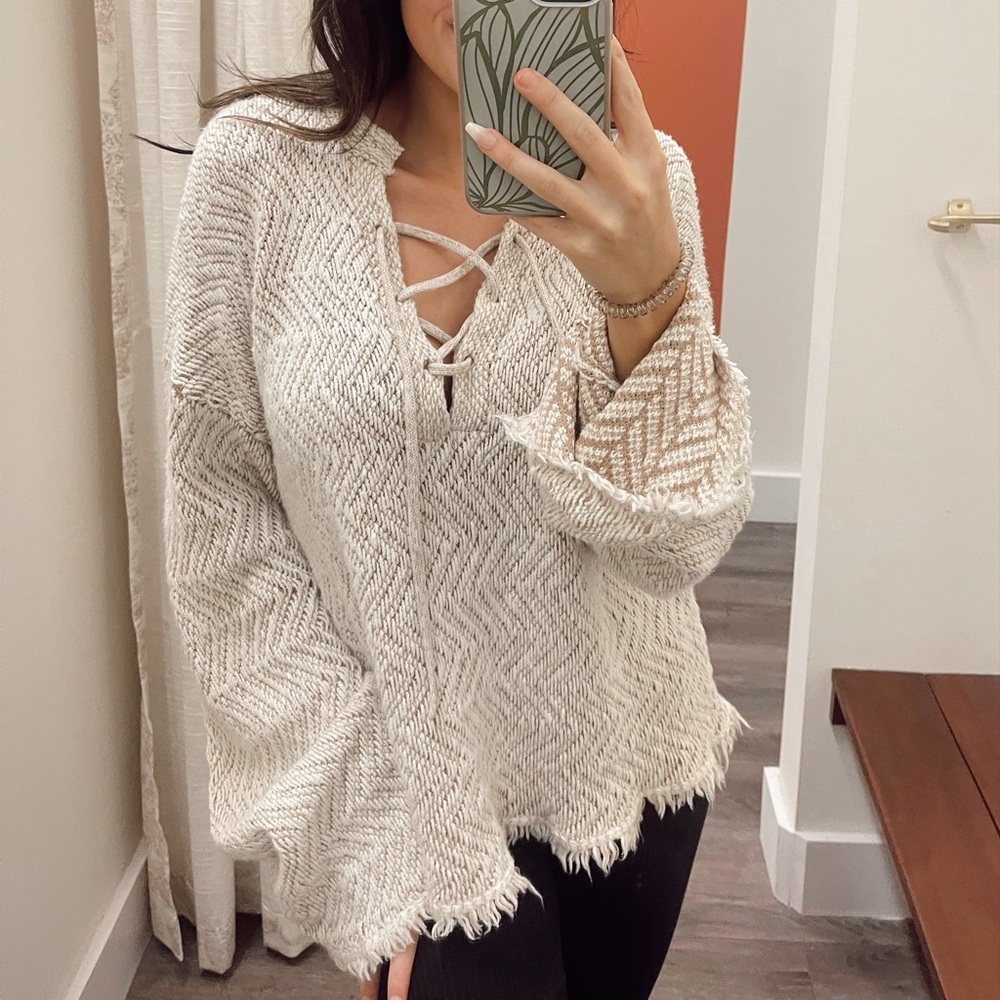 Billabong x Sincerely Jules “Palm For Days” sweater!